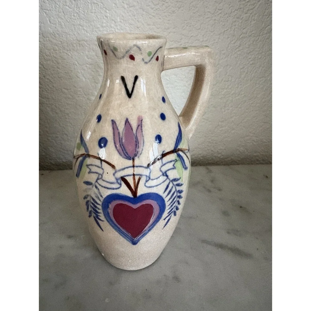 Mini Ceramic Vase/ Vinegar‎ Container